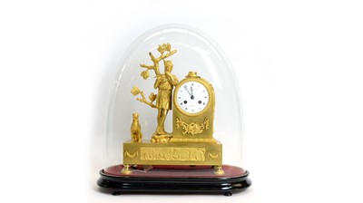 Lot 1143 - An ornate 19th Century ormolu mantel clock.