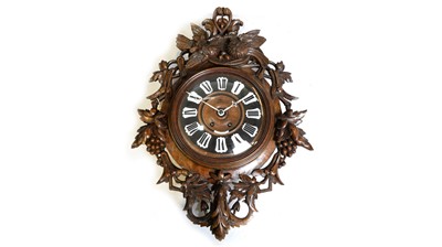 Lot 1165 - Plump & Bölken, Bremen: a German Black Forest wall clock