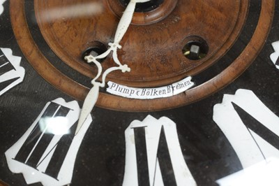 Lot 1165 - Plump & Bölken, Bremen: a German Black Forest wall clock