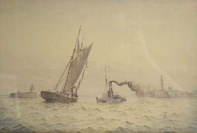 Lot 21 - William Thomas Nichol Boyce and Norman Septimus Boyce - Marine Views | watercolour