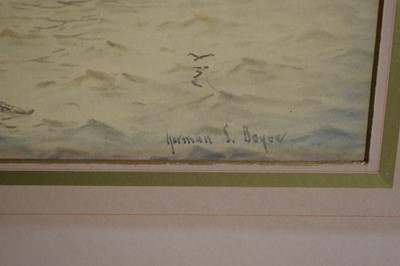 Lot 737 - William Thomas Nichol Boyce and Norman Septimus Boyce - Marine Views | watercolour