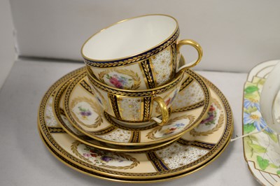 Lot 381 - A Royal Paragon ‘Poinsettia’ pattern part tea and coffee service; and other items.