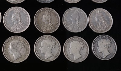 Lot 145 - Thirty-two shillings from QV to GV.