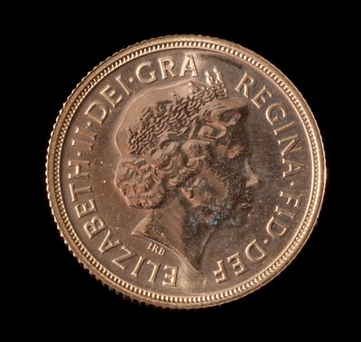 Lot 151 - Elizabeth II (1958-) gold Sovereign 2013.