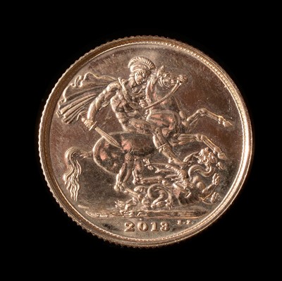 Lot 151 - Elizabeth II (1958-) gold Sovereign 2013.