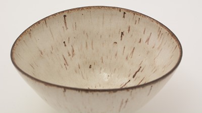 Lot 426 - Lucie Rie oval bowl