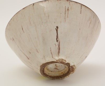 Lot 426 - Lucie Rie oval bowl
