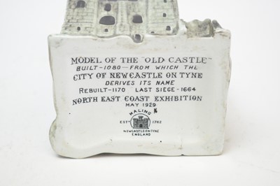 Lot 473 - A Maling ceramic ‘Model of the “Old Castle”’