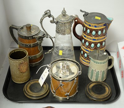 Lot 536 - A selection of jugs; and other items