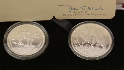 Lot 148 - Royal Australian Mint Canberra mint proof set, and other commemorative coins.