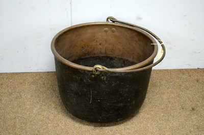 Lot 34 - A Victorian copper log bin