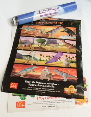 Lot 534 - A selection of McDonald's Happy Meal promotional posters.