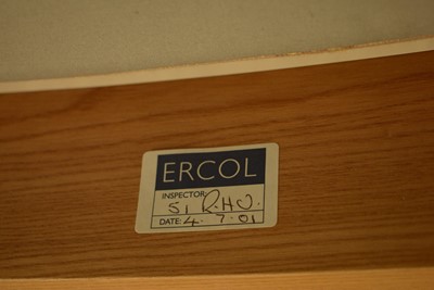 Lot 386 - Ercol: an elm 'Renaissance' three piece suite