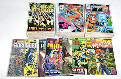 Lot 44 - Judge Dredd and other modern comics.