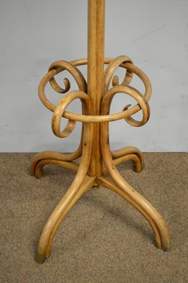 Lot 20 - A Victorian bentwood hat and coat stand.