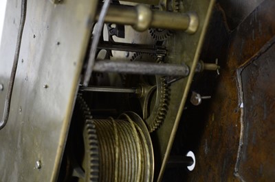 Lot 1210 - William Bell, North Shields: a handsome inlaid mahogany longcase clock.