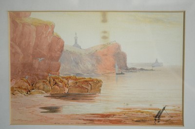 Lot 43 - George Pelham Dixon - 19th Century Views of Tynemouth | watercolour