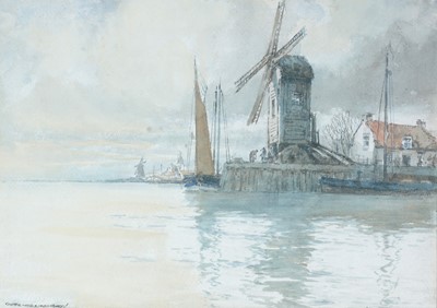 Lot 45 - Victor Noble Rainbird - In Holland | watercolour