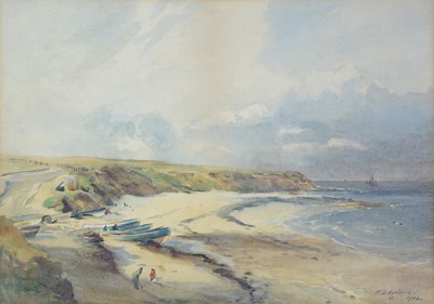 Lot 45 - Frederick Dove Ogilvie - Coastal View | watercolour