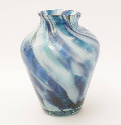 Lot 451 - Two Hartley Wood Sunderland glass vases