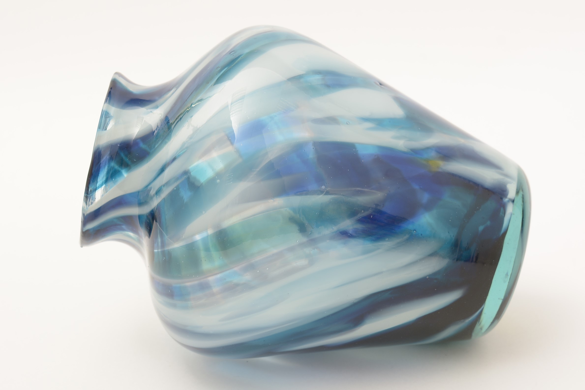 Lot 451 Two Hartley Wood Sunderland glass vases