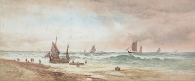 Lot 46 - 19th Century British School - Tynemouth Beach | watercolour