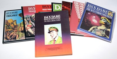 Lot 132 - Dan Dare reprint albums.
