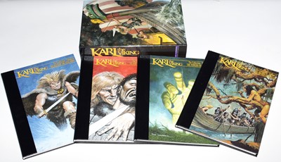 Lot 135 - Karl The Viking reprint albums.