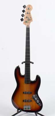 Lot 83 - Fender Squier fretless Jazz Bass