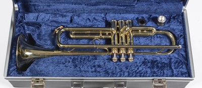 Lot 2 - Boosey and Hawkes BH400 trumpet, cased