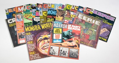 Lot 233 - Warren Horror Magazines.
