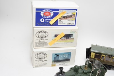 Lot 389 - Boxed and loose 0-gauge railway locomotives and rolling stock