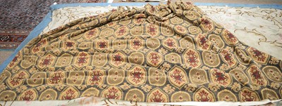 Lot 79 - Good quality Mulberry lined and interlined curtains.