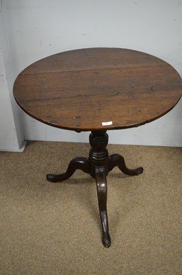 Lot 5 - Two 19th Century tripod tables and a gateleg table.