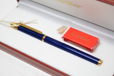 Lot 201 - A Must De Cartier fountain pen.
