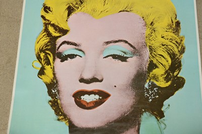 Lot 473 - After Andy Warhol - 1971 Tate Warhol exhibition poster featuring "Marilyn" | lithograph