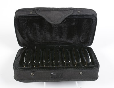 Lot 15 - Set of Hohner Bluesband harmonicas