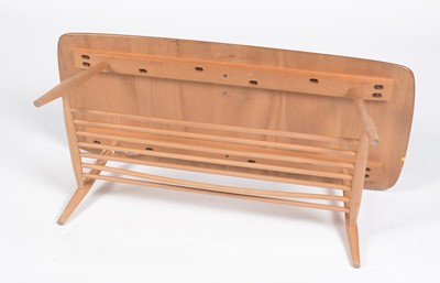 Lot 388 - Ercol: a beech and elm model 459 coffee table