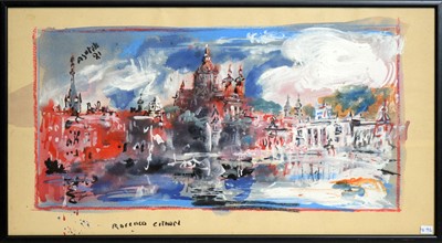 Lot 733 - Antoni Sulek - Rococo Citadel | mixed media