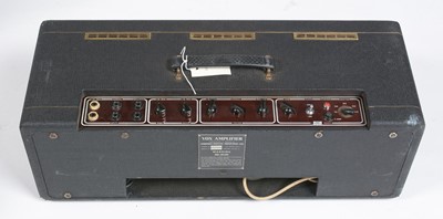 Lot 119 - A 1960's Vox AC30 bass amp head; and Vox bass cabinet.