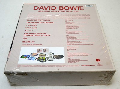 Lot 20 - David Bowie - Brilliant Adventure box set