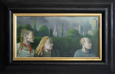 Lot 204 - David Shanahan - In the Shadow of the City | oil