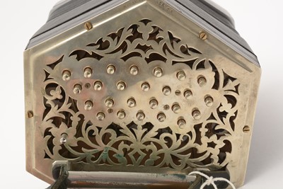 Lot 21 - Thomas Shakespeare 48 Key Anglo Concertina in D and G