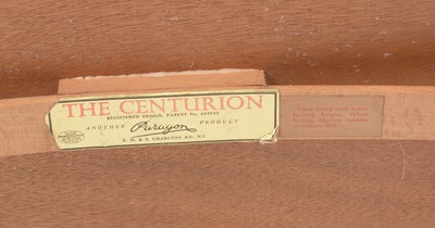 Lot 340 - 'The Centurion': a mid Century folding teak ply bed tray