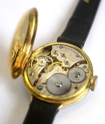 Lot 506 - An early 20th Century lady's diamond cocktail watch