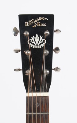 Lot 105 - Recording King RO26SN guitar.