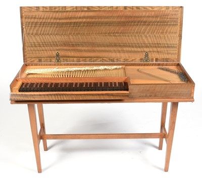 Lot 127 - Clavichord and stand