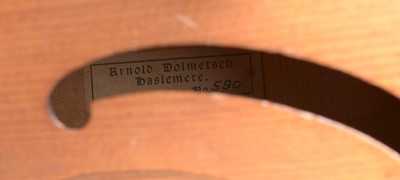 Lot 26 - Tenor/Alto Viol by Arnold Dolmetsch
