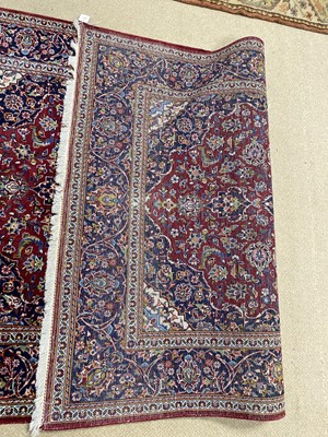 Lot 97 - A Kashan rug