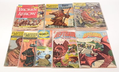 Lot 843 - Comics by Charlton; Classics Illustrated and Movie Classics